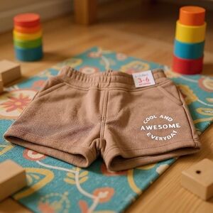 Garanimals Baby French Terry Shorts (3-6M)